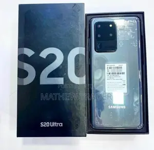 New Samsung Galaxy S20 Ultra 256 GB Gray