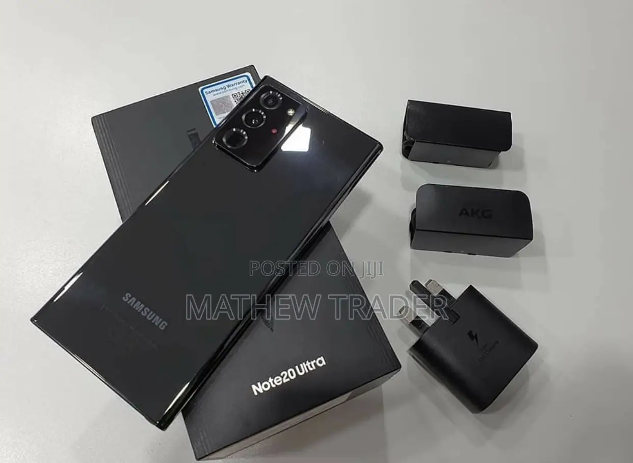 New Samsung Galaxy Note 20 Ultra 5G 128 GB Black