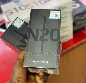 New Samsung Galaxy Note 20 Ultra 5G 128 GB Black