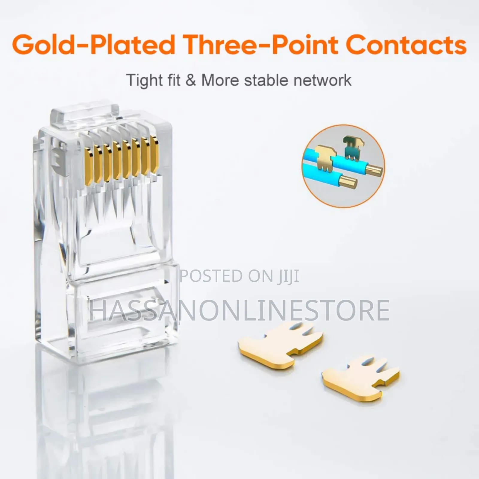 Rj-45 Connectors 50-Pack