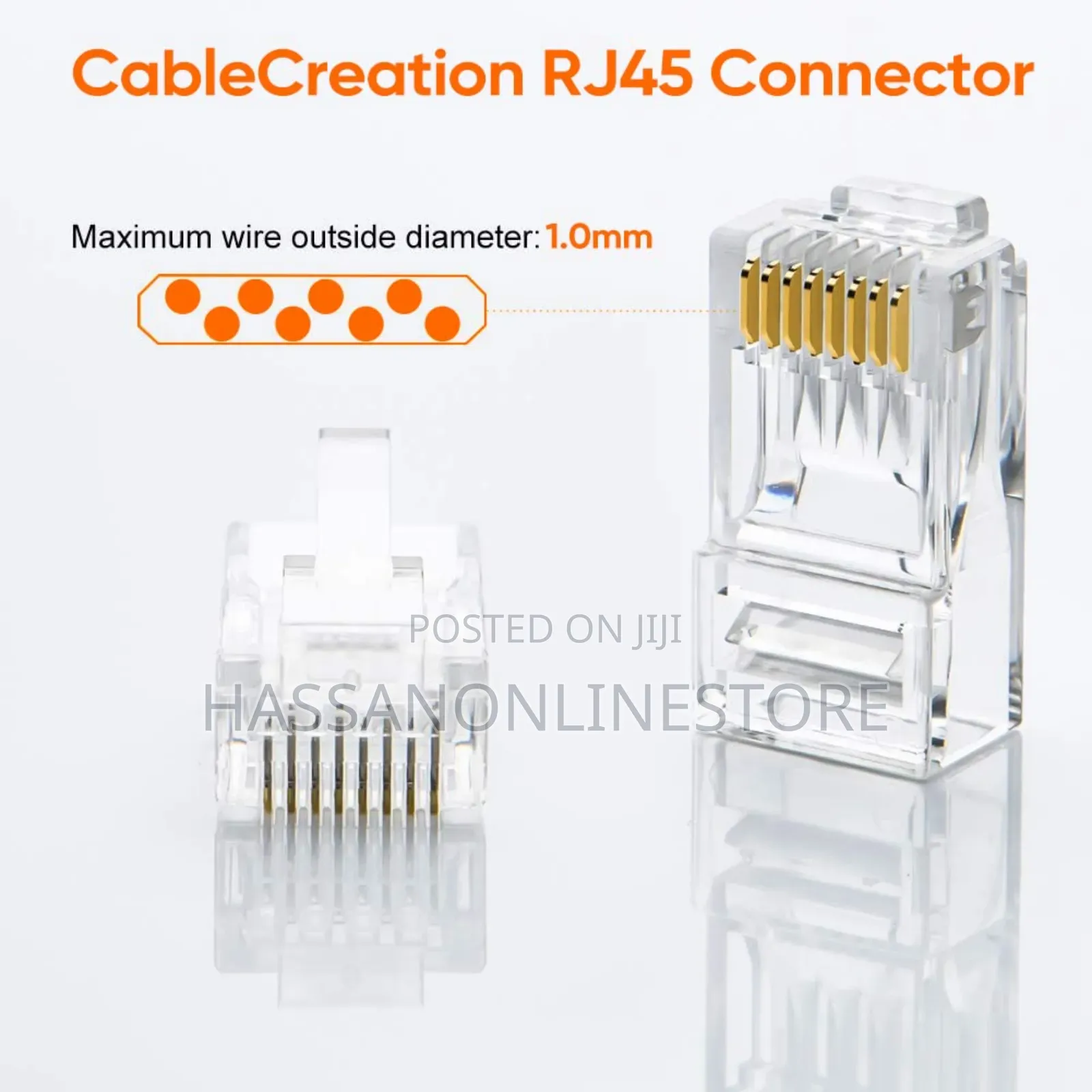 Rj-45 Connectors 50-Pack