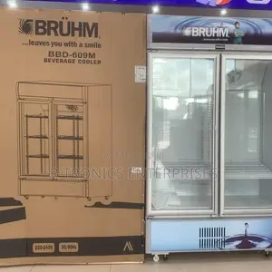 Bruhm Beverage Cooler 609litres Double Door