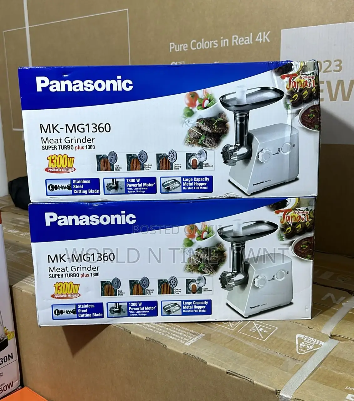 Panasonic Mk-Mg1360 Meat Grinder 1300W