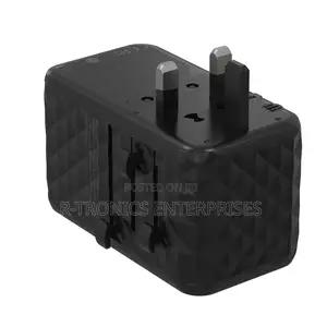 Powerology 100w PD Gan Univeral Travel Adapter Super Charger