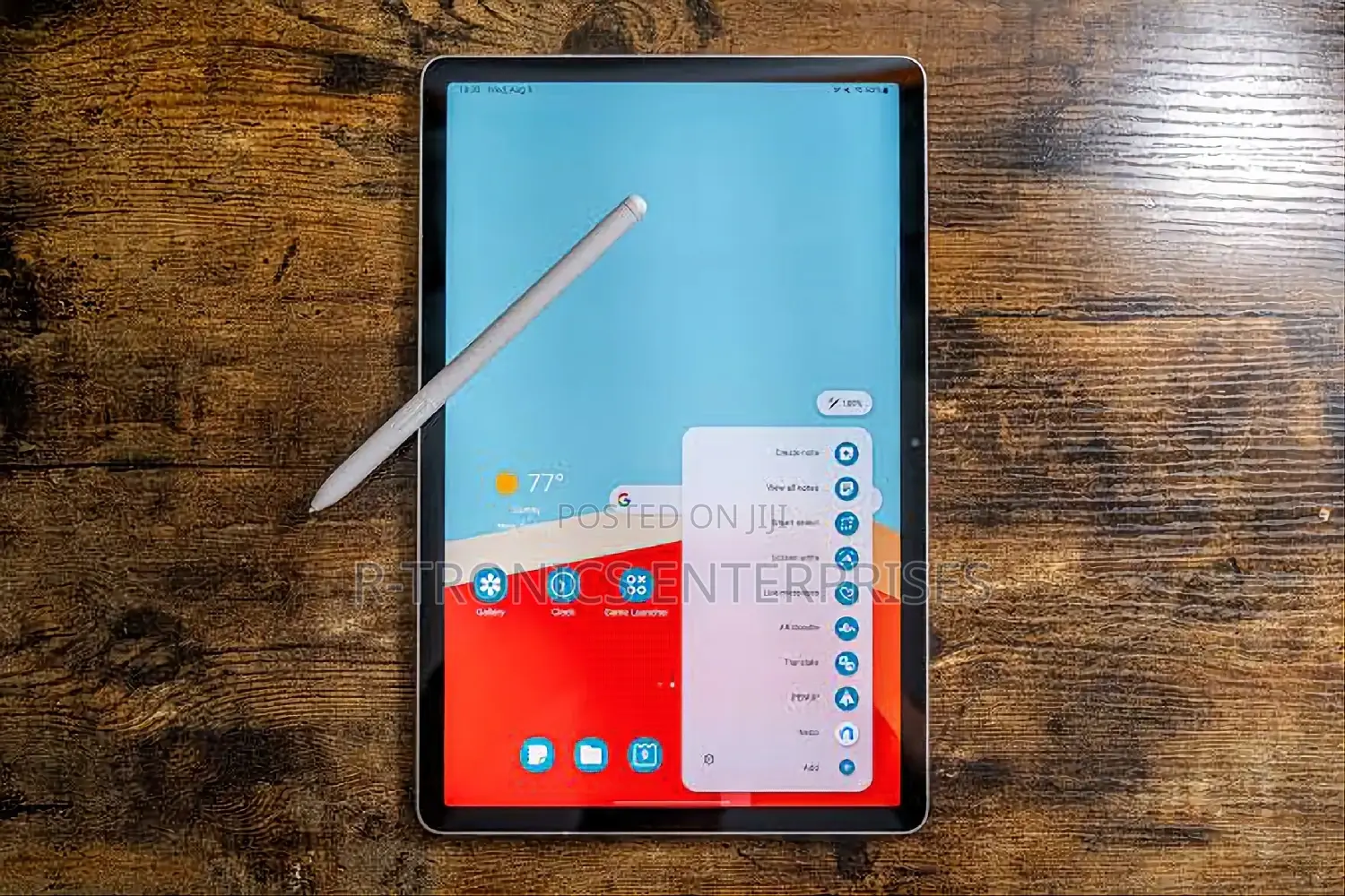 New Samsung Galaxy Tab S9 FE+ 256 GB Black