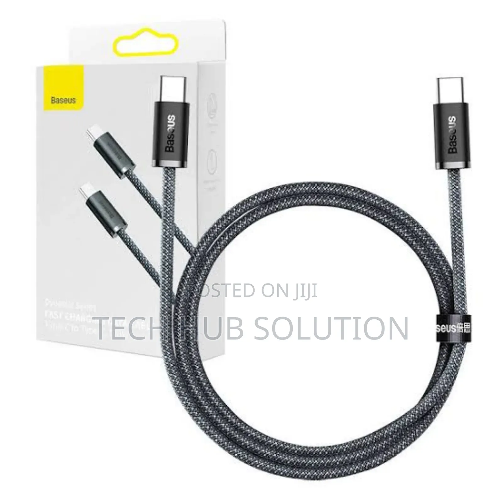 Baseus USB to Type C 100W 2M Cable Slate Gray