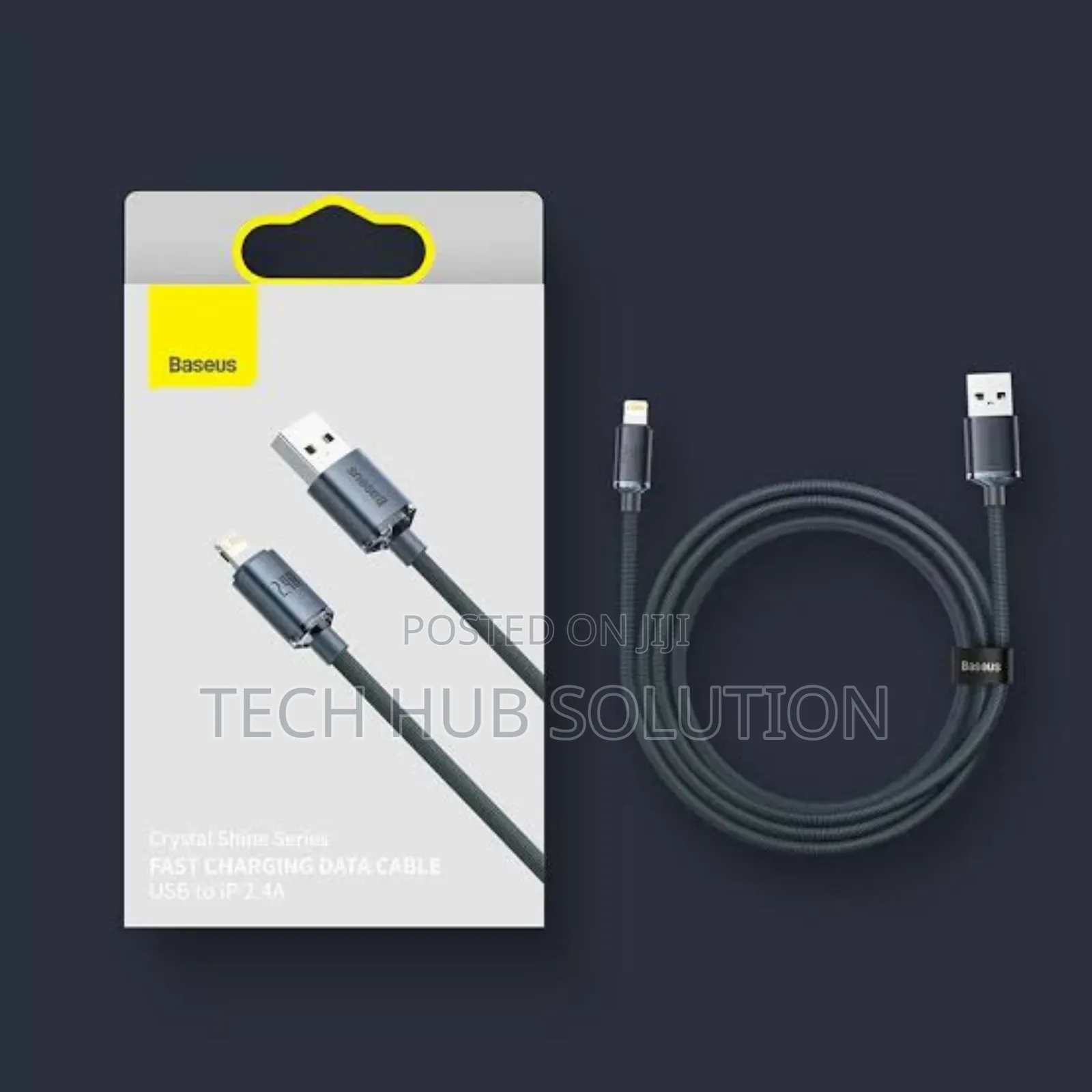 Baseus USB to Lightning 2M Cable Black