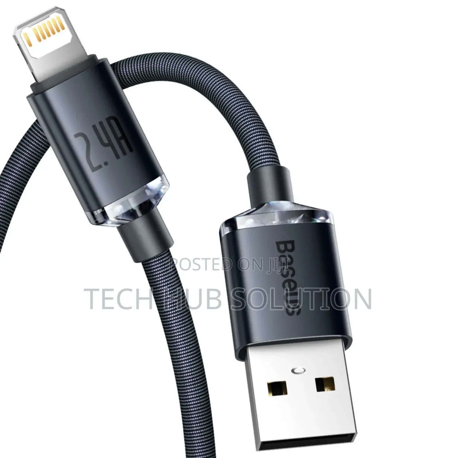 Baseus USB to Lightning 2M Cable Black