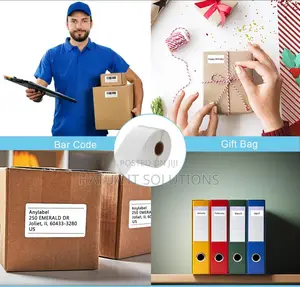 Shipping Barcode Labels/Sticker Roll 80mmx40mm