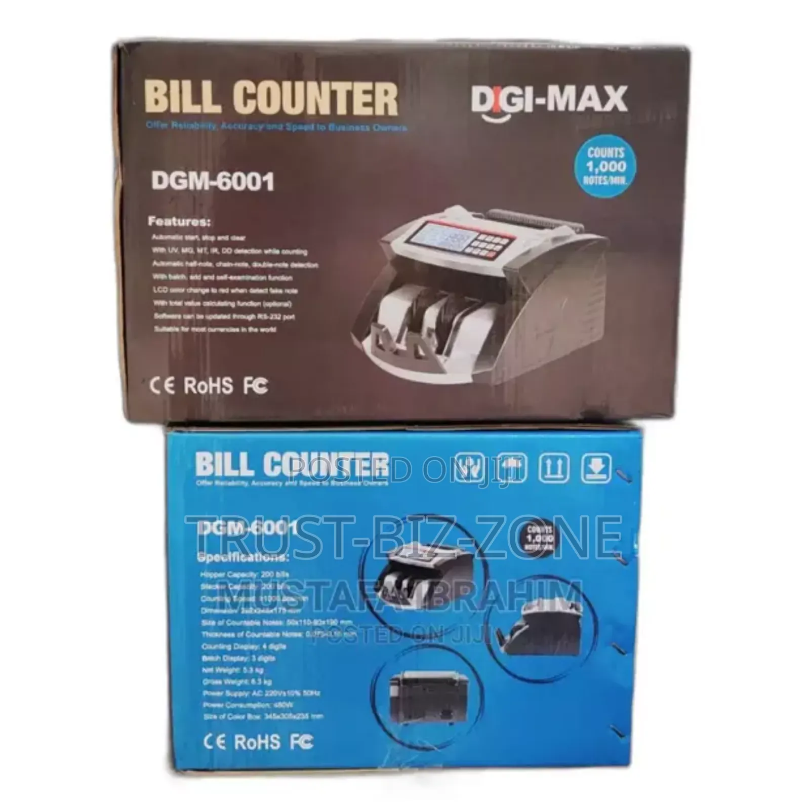 Bill Counter Mashine Dig Max
