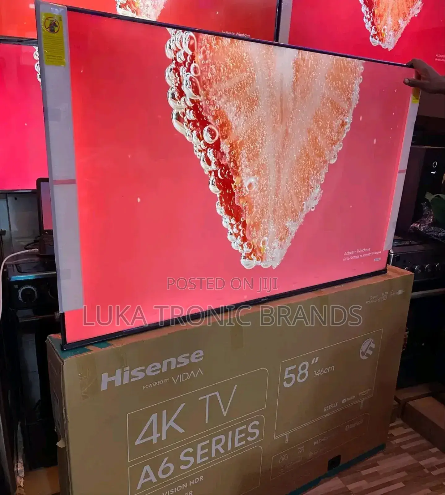 Hisence Smart 58 Nches