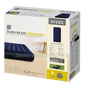 INTEX Air Bed With Dura Beam Standard Classic Downy Air Bed