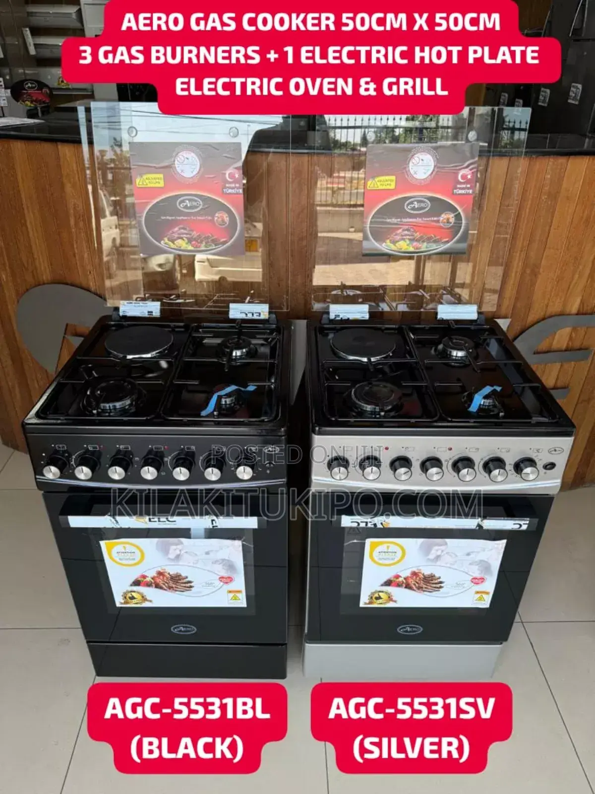 Oven Mixer Cooker 3gas+1electric
