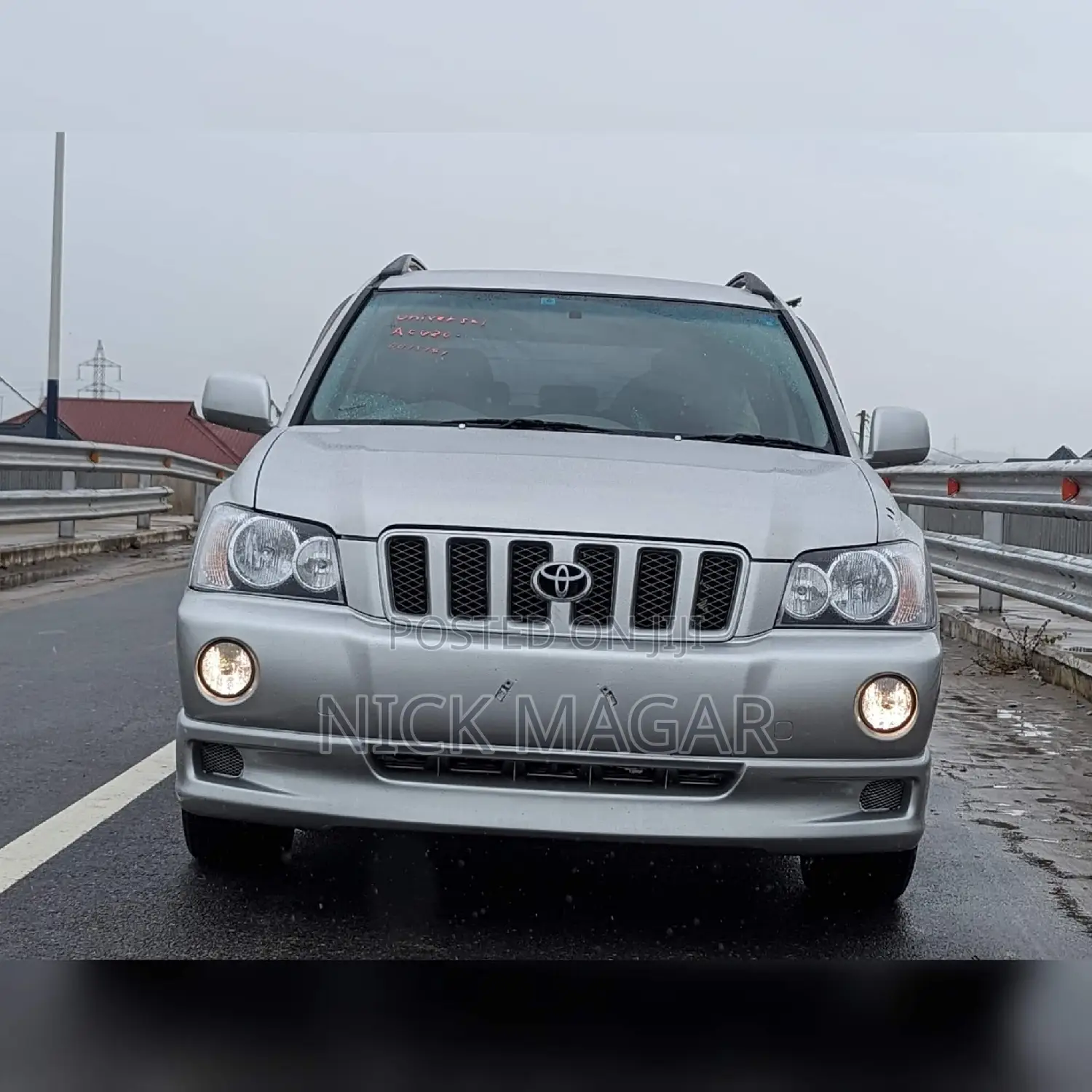 Toyota Kluger 2002 Silver