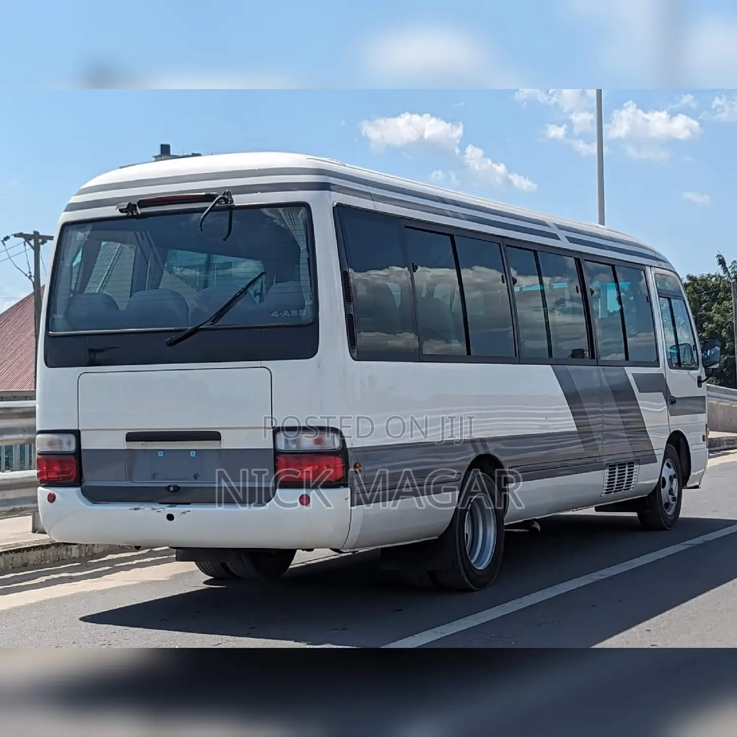 Toyota Coaster 2002 Gray