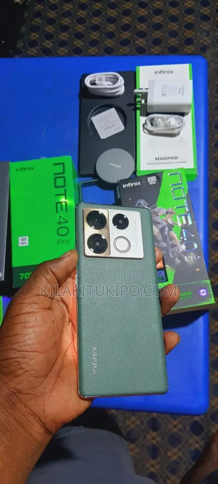 New Infinix Note 40 Pro 256 GB Green