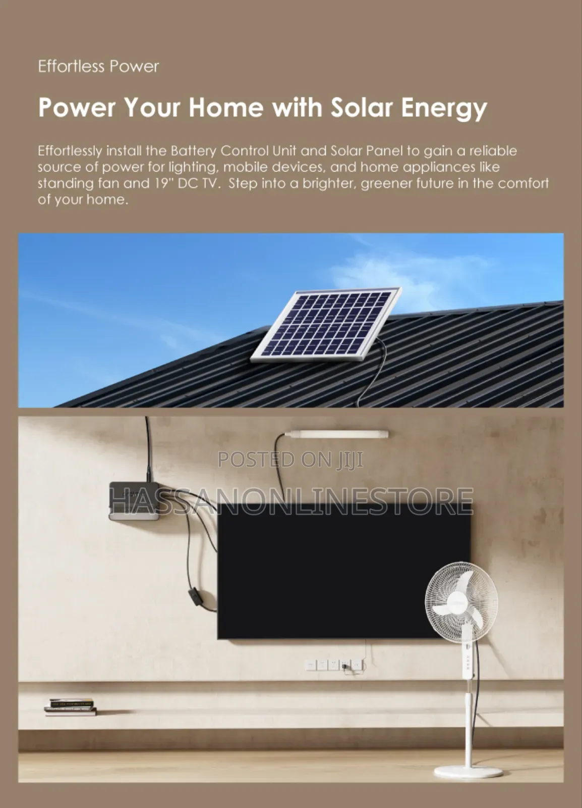 Oraimo Powersolar 76 15w Solar Home Power System