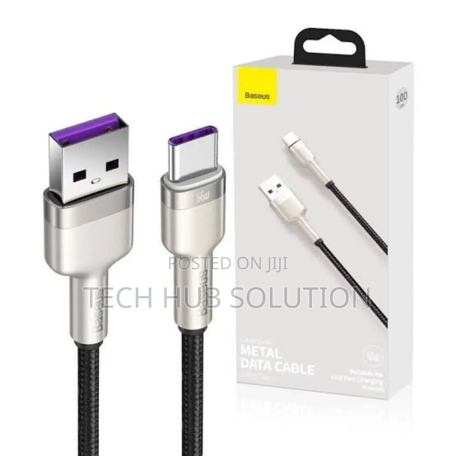 Baseus Data Cable USB to Type-C Cafule Series 66W 1m