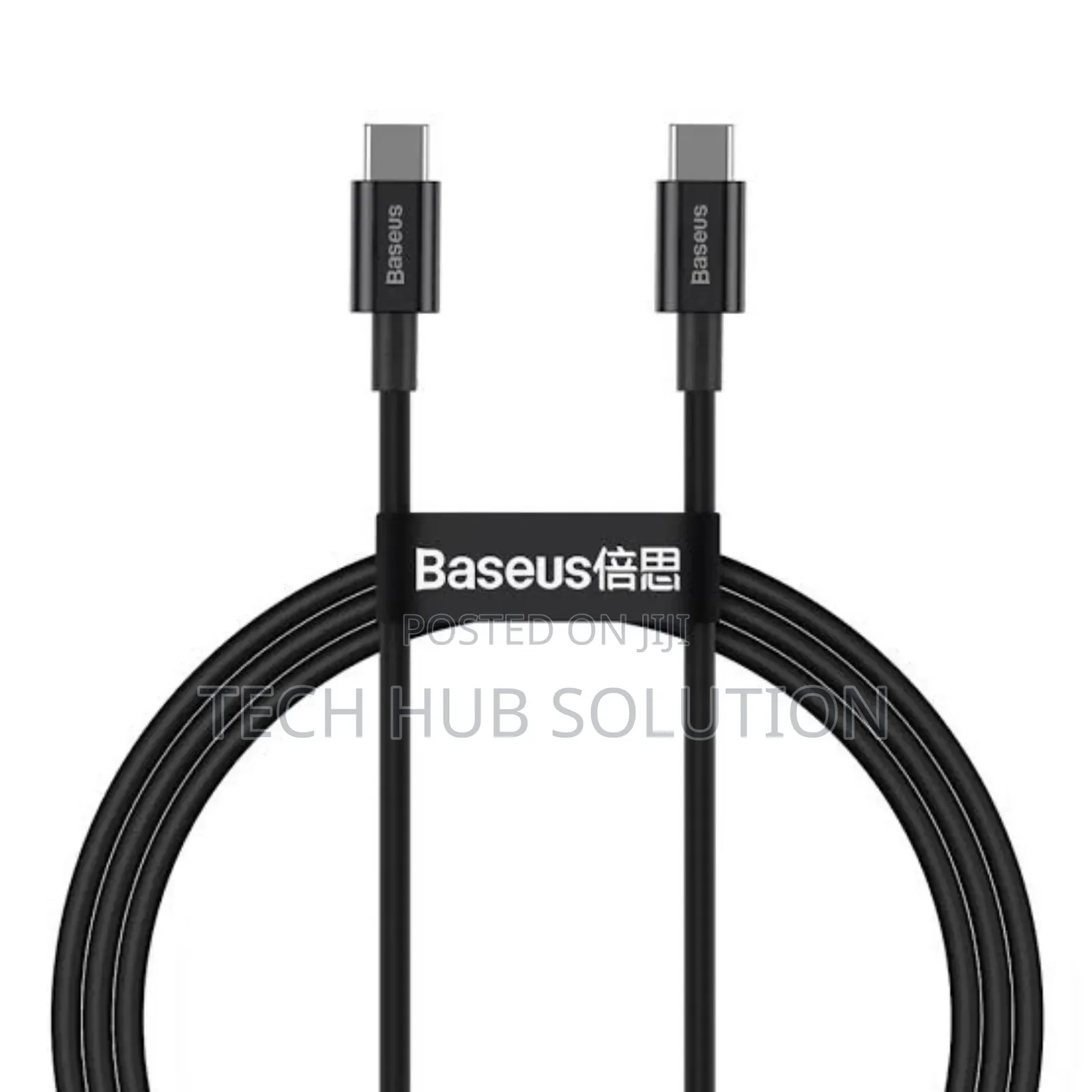 Baseus Fast Charging Cable 100W Type C to C 2M Black