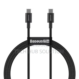 Baseus Fast Charging Cable 100W Type C to C 2M Black