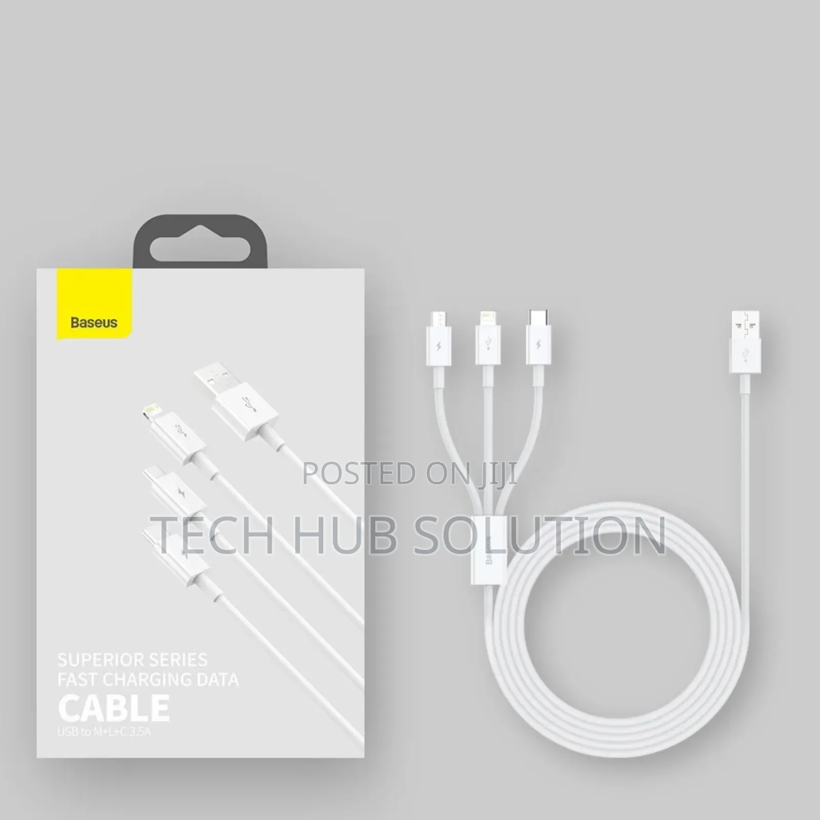 Baseus Cable USB Cable 3 IN 1 1.5M