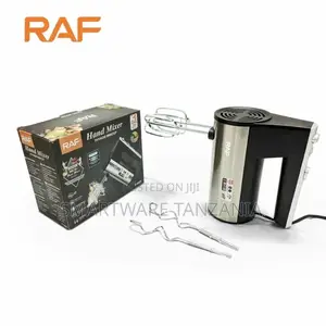 Hand Mixer And Egg Beater R.6629A With Stand 5 Speeds Turbo