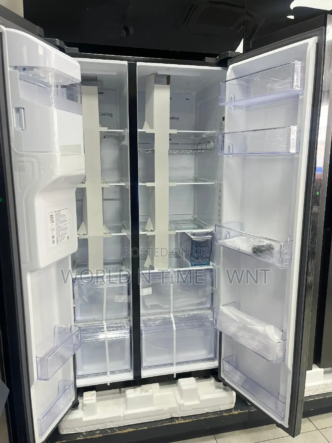 Samsung Refrigerator Rs64r53112a Mirror Black - 635L