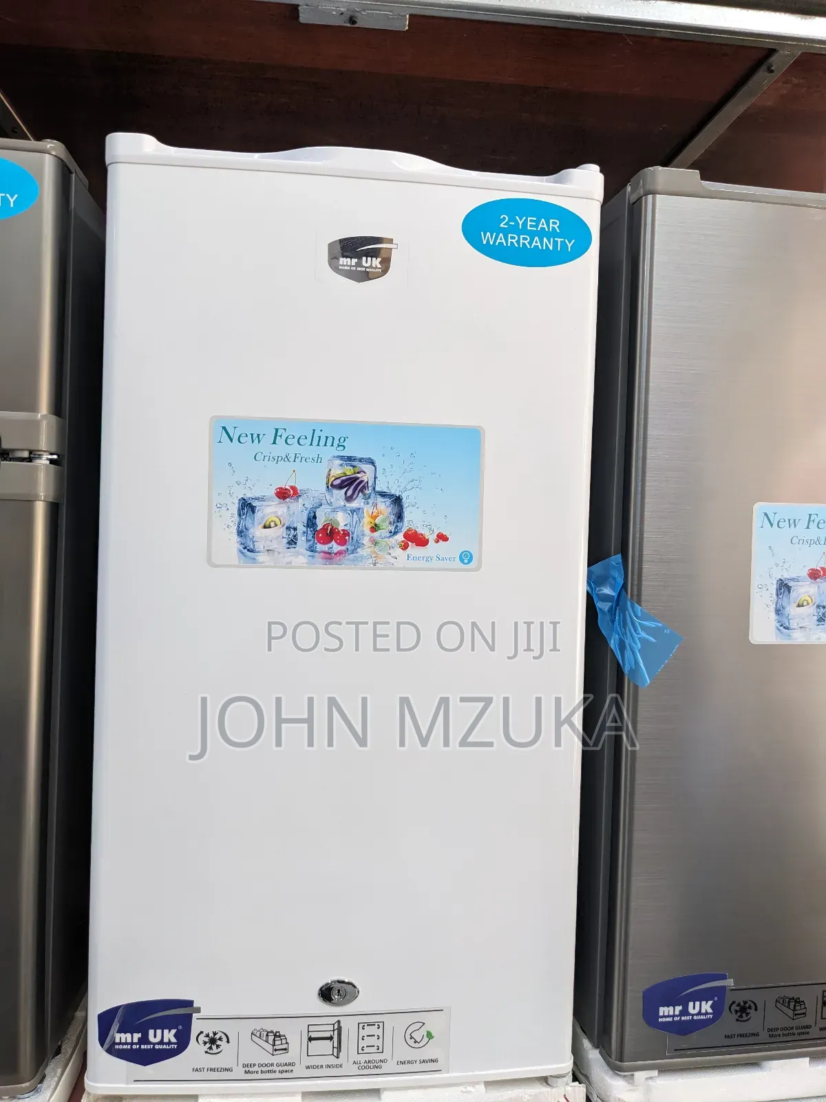 Fridge Mlango Mmoja Portable, Kwa Mtu Mwenye Vitu Vichache