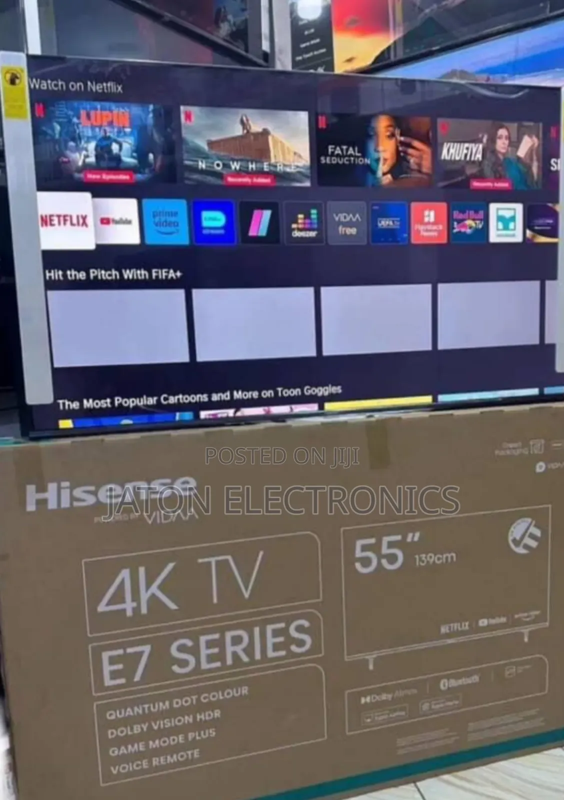 Hisense 55 Inches Smart Tv