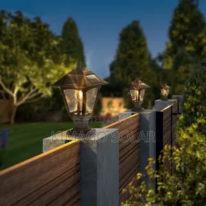 Taa Solar Ya Fence Fupi