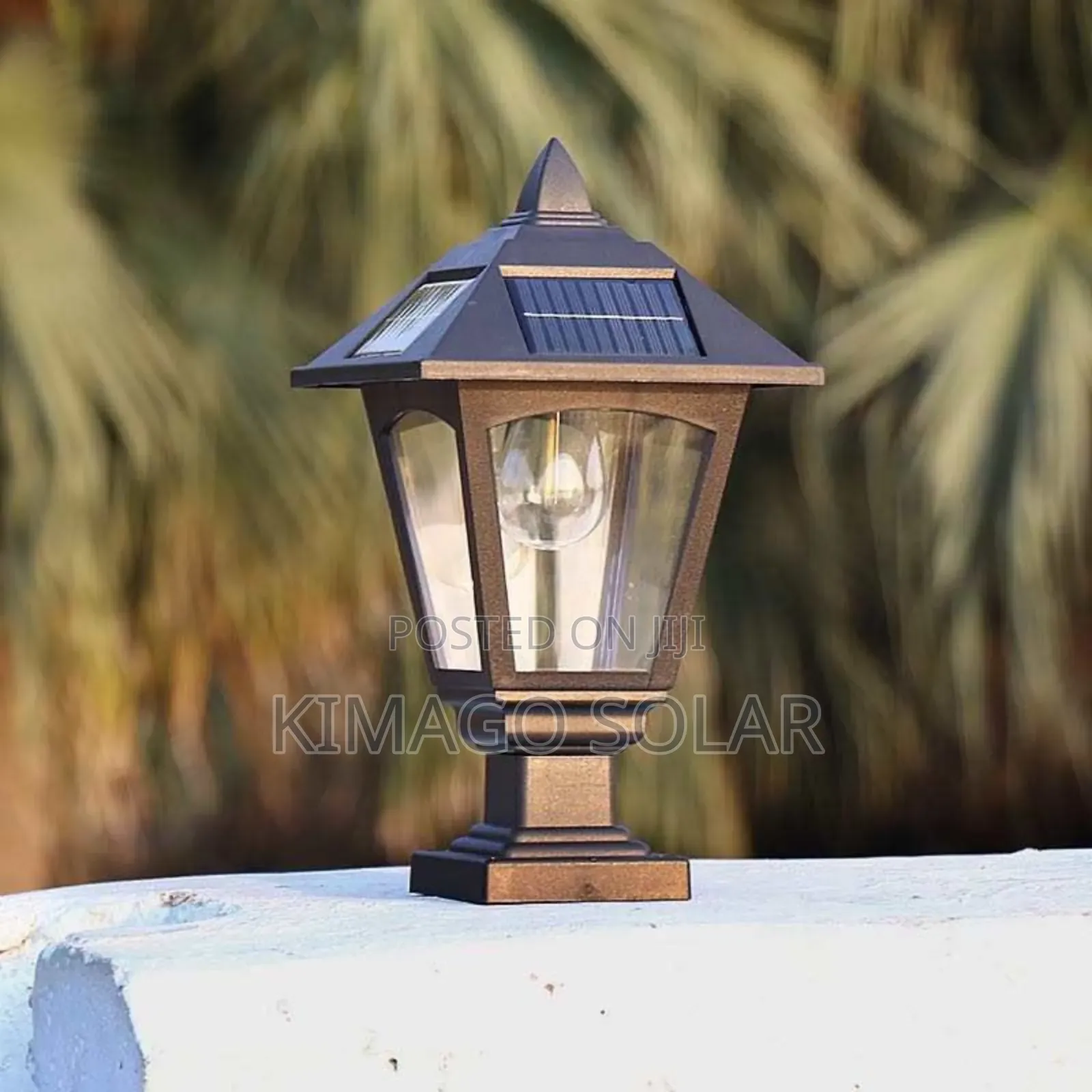 Solar Light Fence