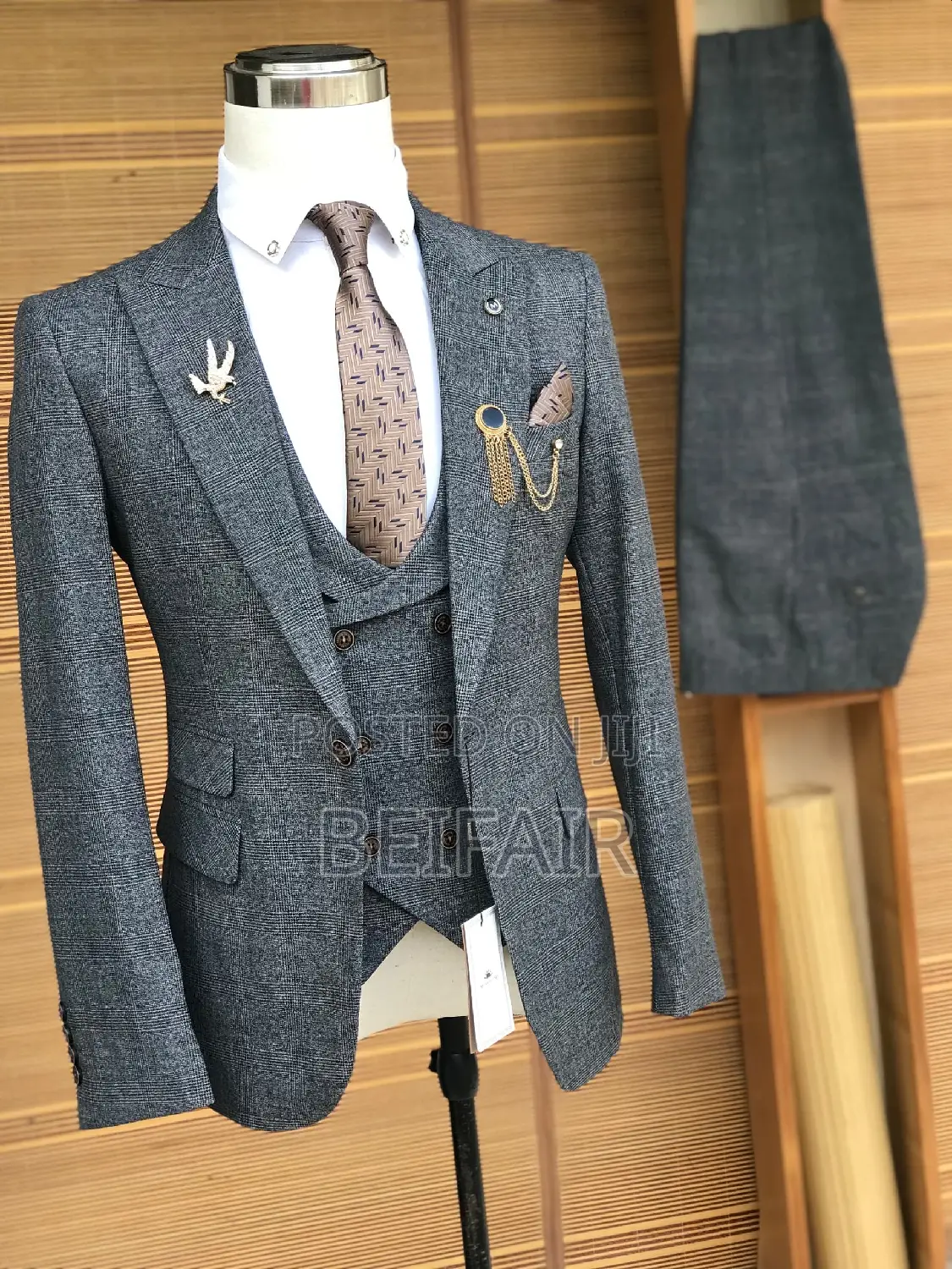 Suti Za Kiume | Men's Suits | Grey Color