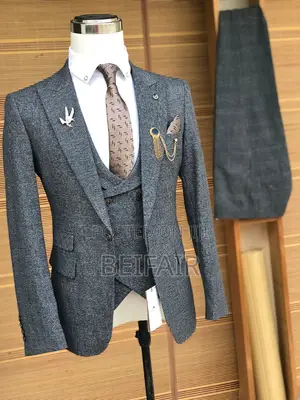 Suti Za Kiume | Men's Suits | Grey Color