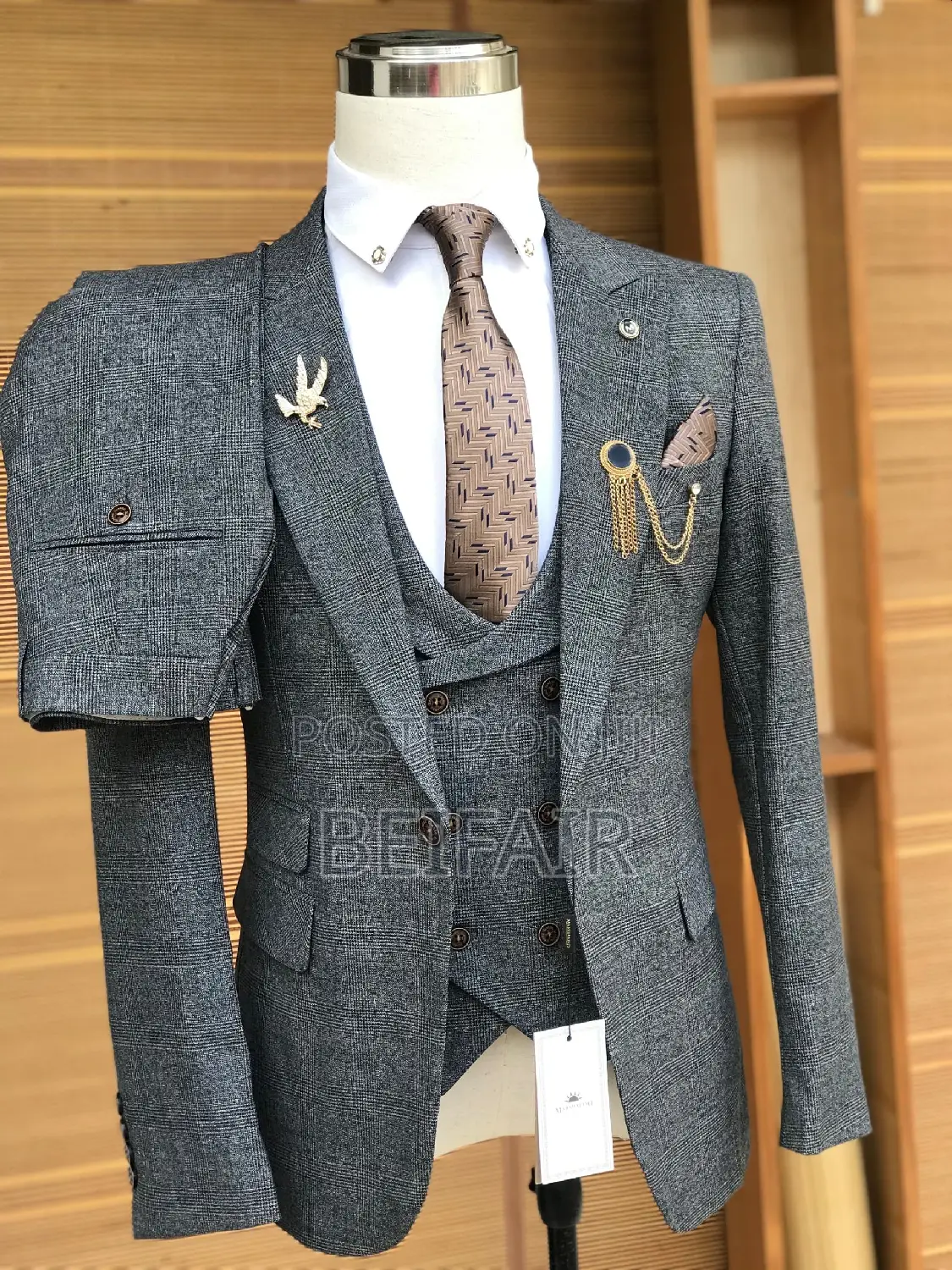 Suti Za Kiume | Men's Suits | Grey Color