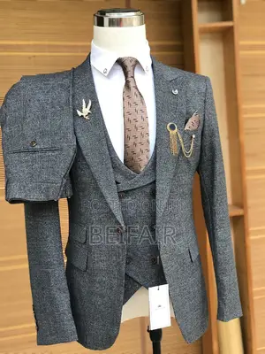Suti Za Kiume | Men's Suits | Grey Color