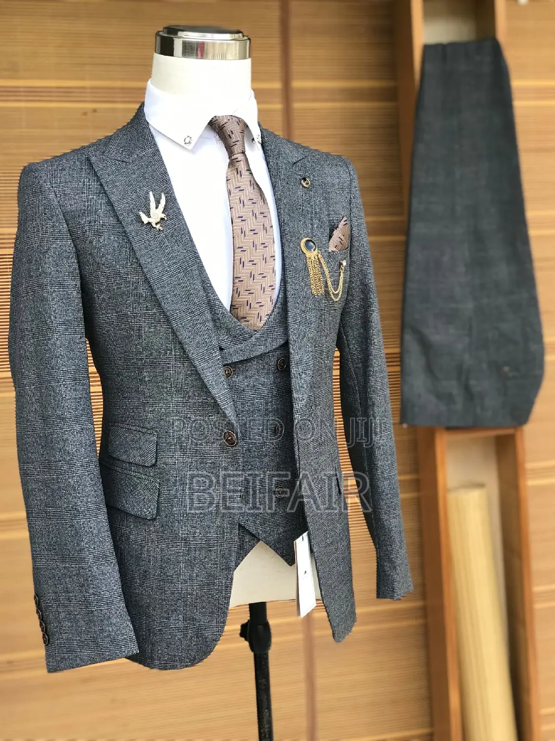 Suti Za Kiume | Men's Suits | Grey Color