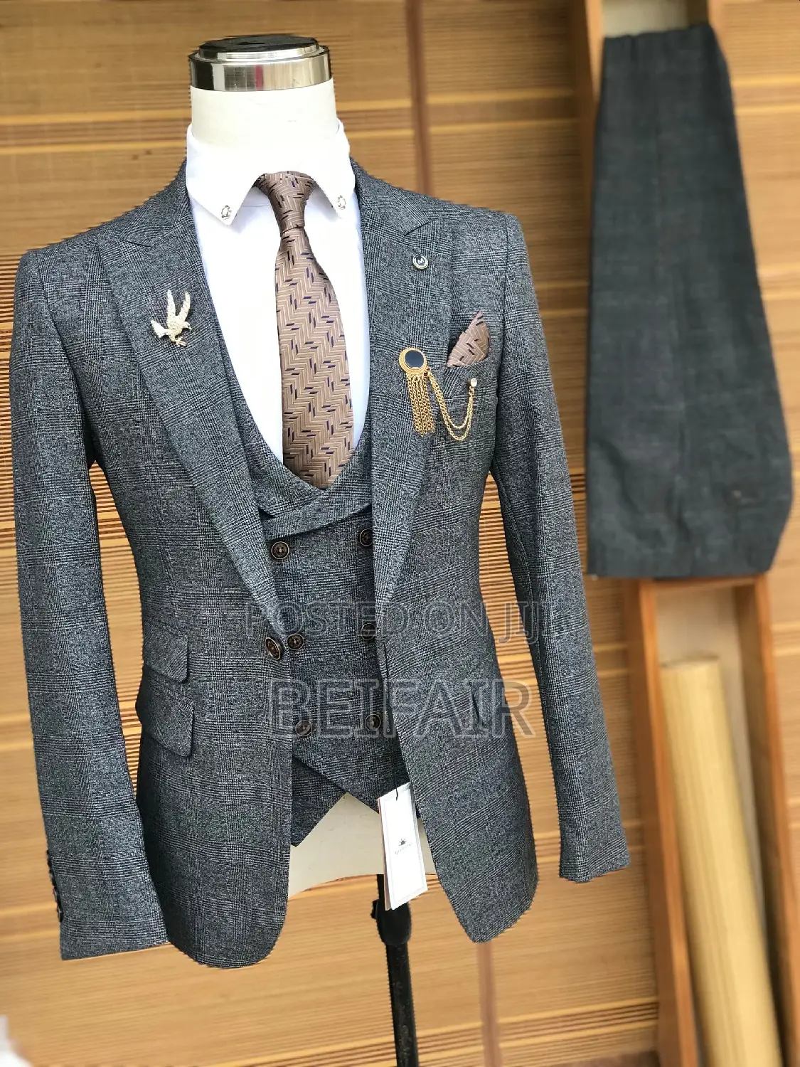 Suti Za Kiume | Men's Suits | Grey Color