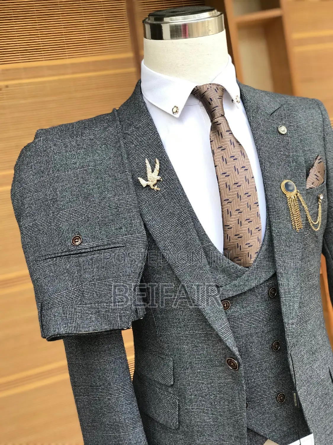 Suti Za Kiume | Men's Suits | Grey Color