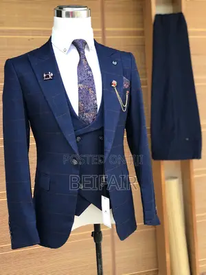 Suti Za Kiume | Men's Suits |Dark Blue