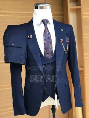 Suti Za Kiume | Men's Suits |Dark Blue