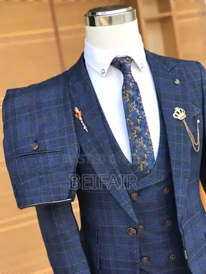 Suti Za Kiume | Men's Suits | Draft | Blue