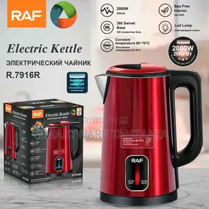 RAF Electric Kettle Stainless Steel Cordless Kettle 2.5L