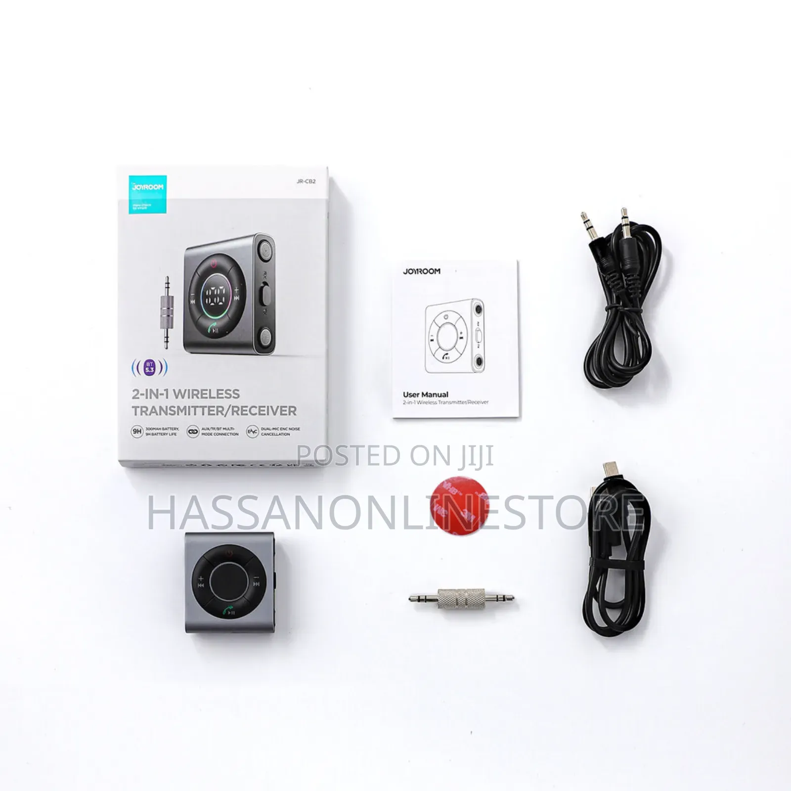 Joyroom CB2 2in1 Bluetooth Wireless Transmitter and Receiver