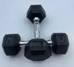 2.5kgs Pair of Supper Quality Hex Dumbells
