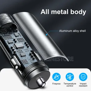 Joyroom JR-CL13 50W Dual-Port PD Car Charger-Gray
