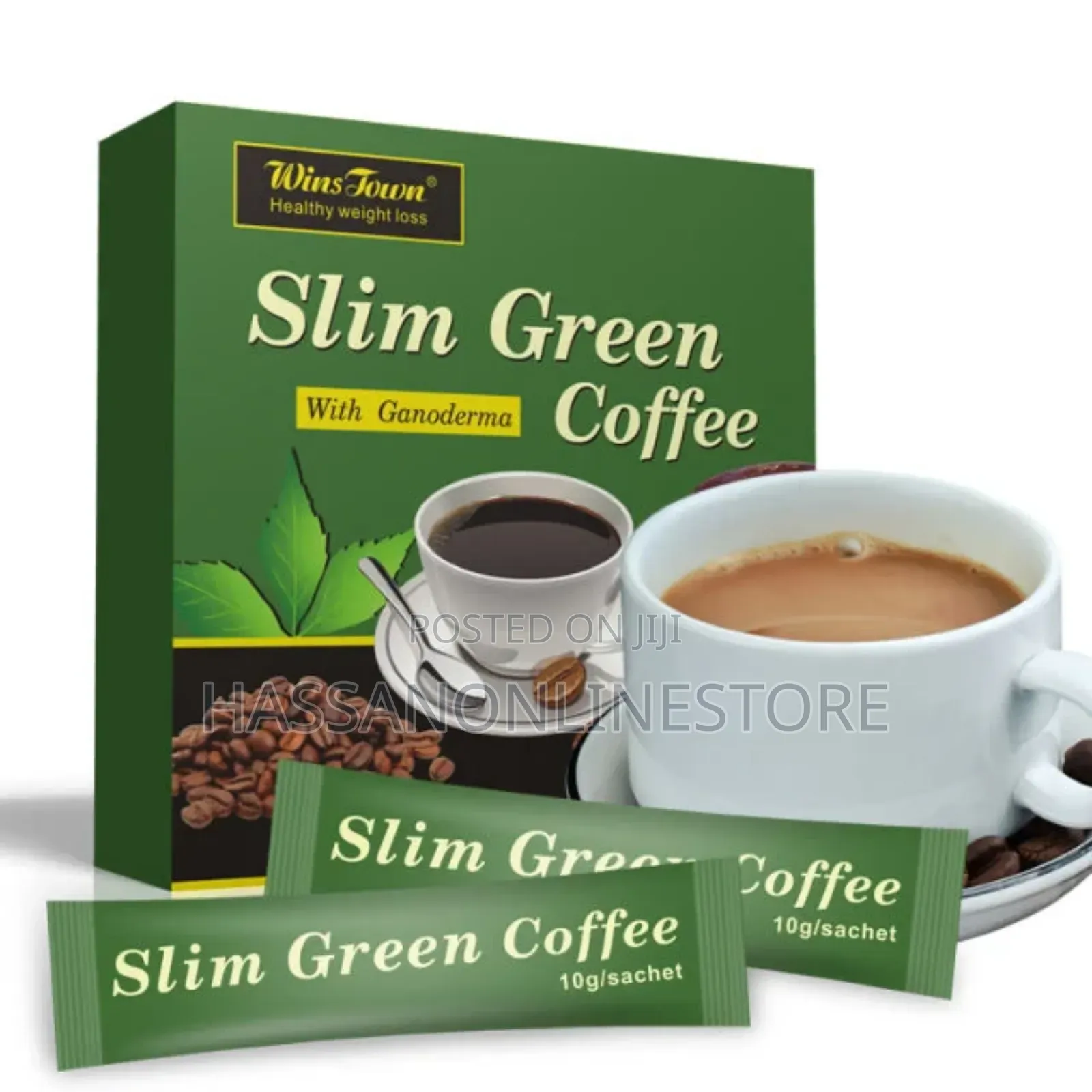 Slim Green Coffee With Ganoderma