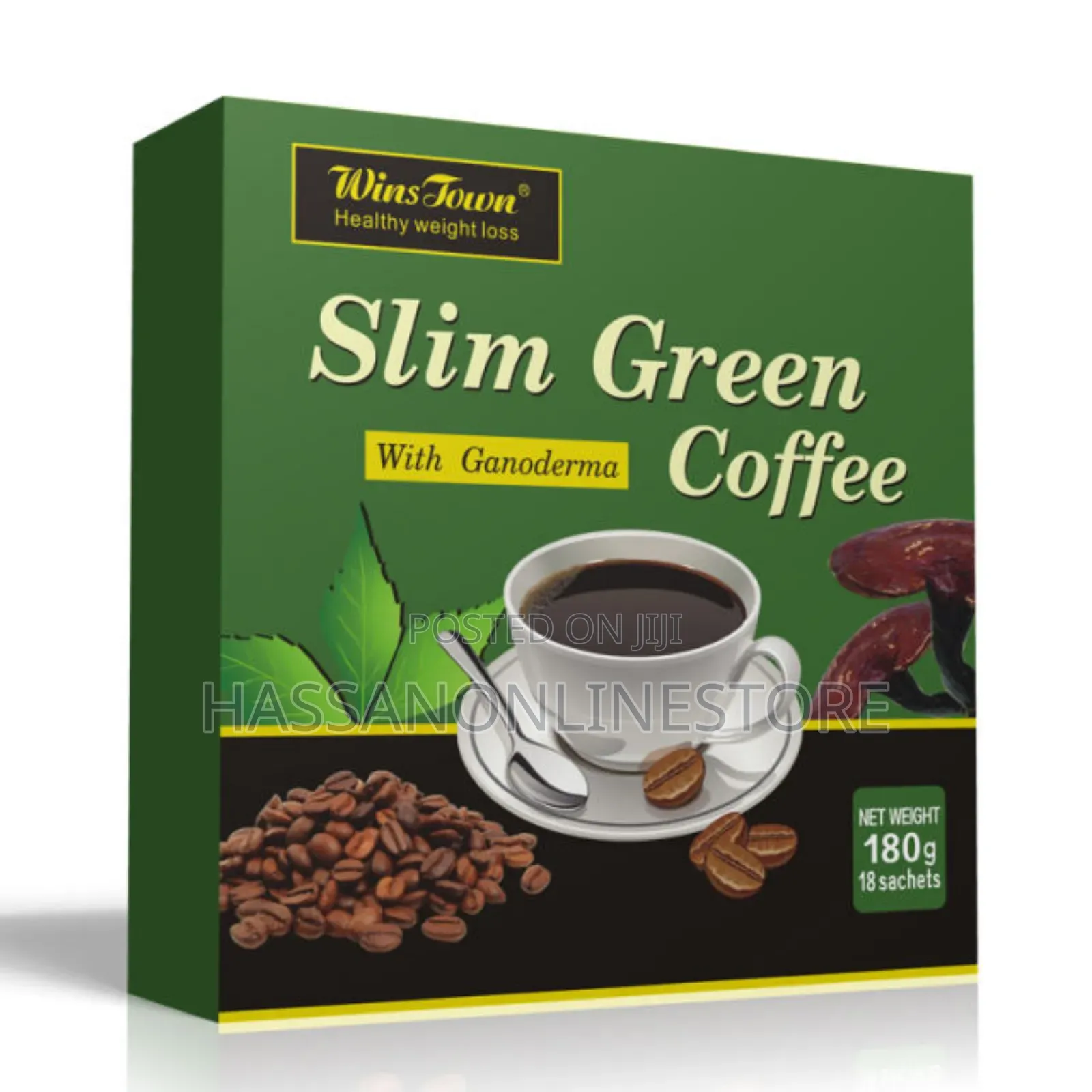 Slim Green Coffee With Ganoderma