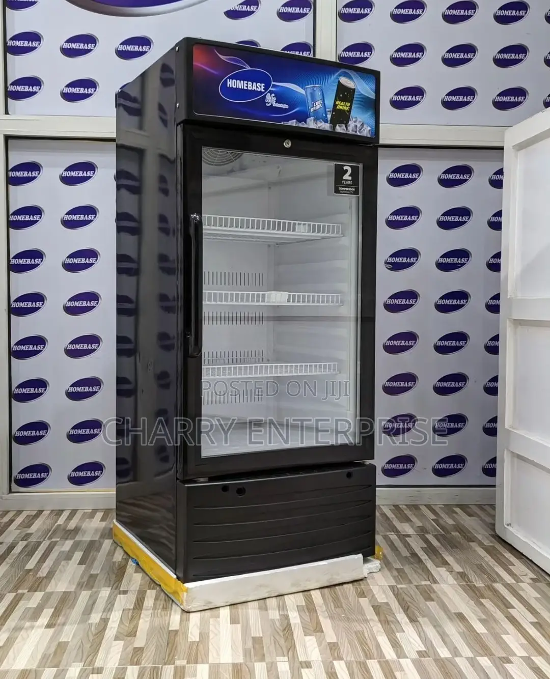 Homebase Hb170 Showcase Fridge Beverage Cooler 170l Business Home
