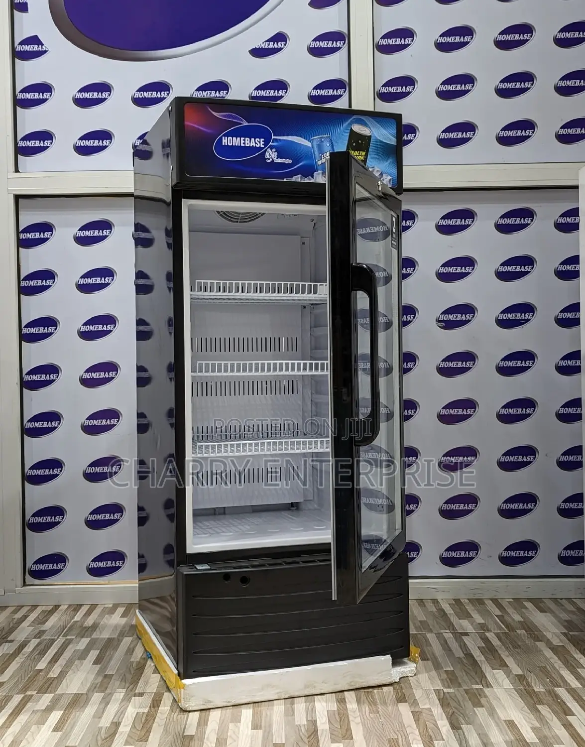 Homebase Hb170 Showcase Fridge Beverage Cooler 170l Business Home