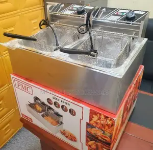 Photo - PMC Double Deep Fryer 12L